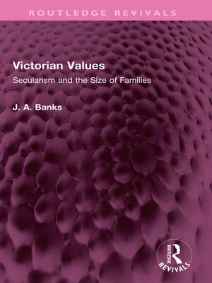 cover image of Victorian Values